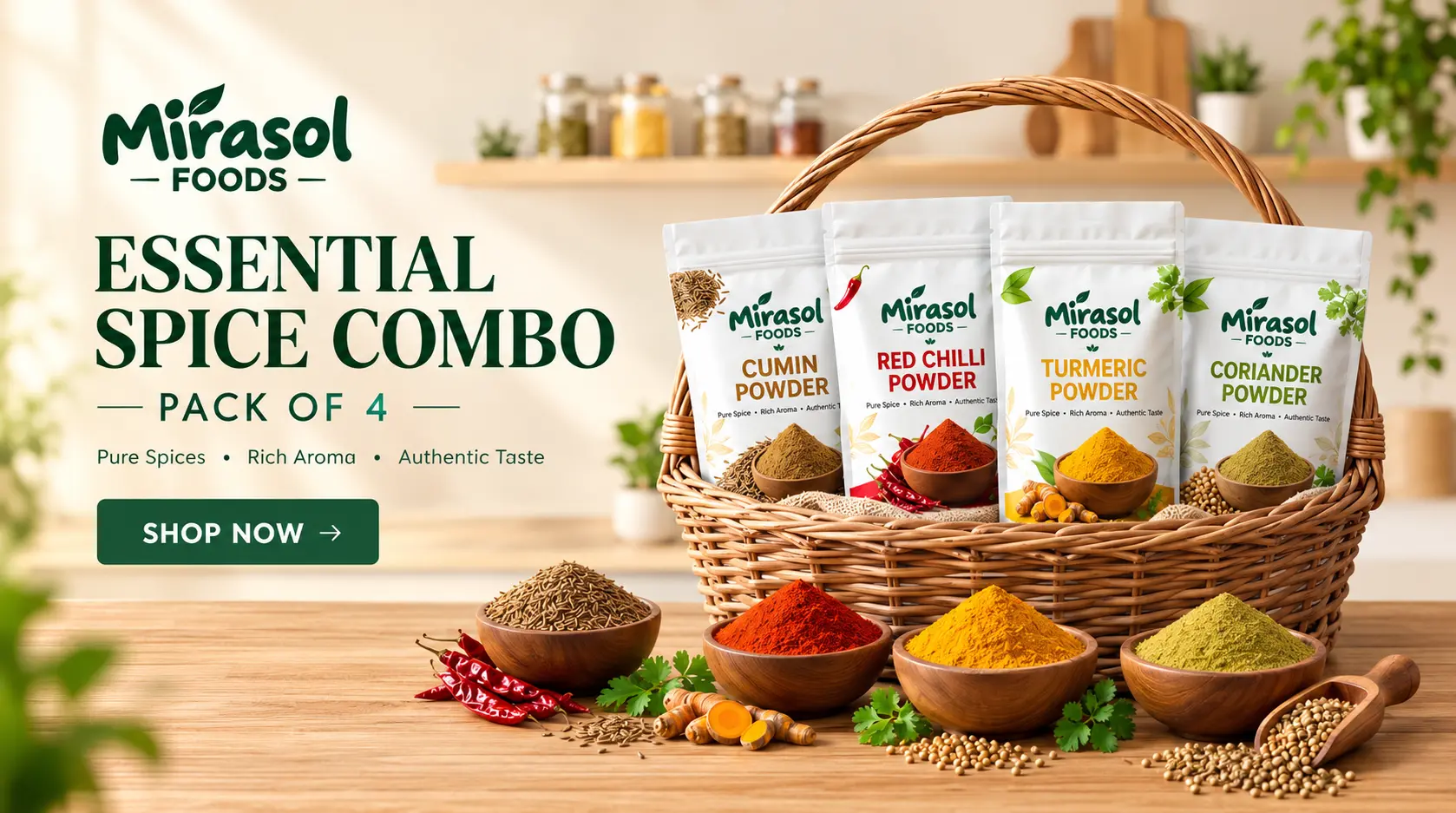 Mirasol Foods | Pure ground spices