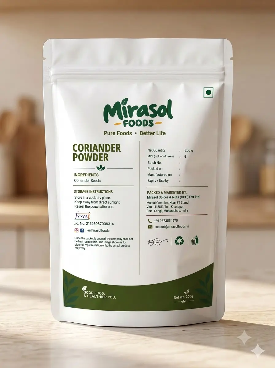 Coriander Powder, 200g pouch