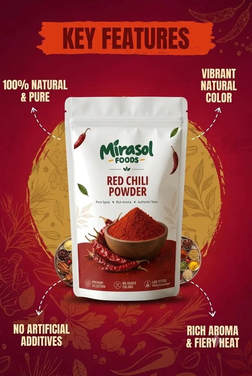 Red Chilli Powder, 200g pouch