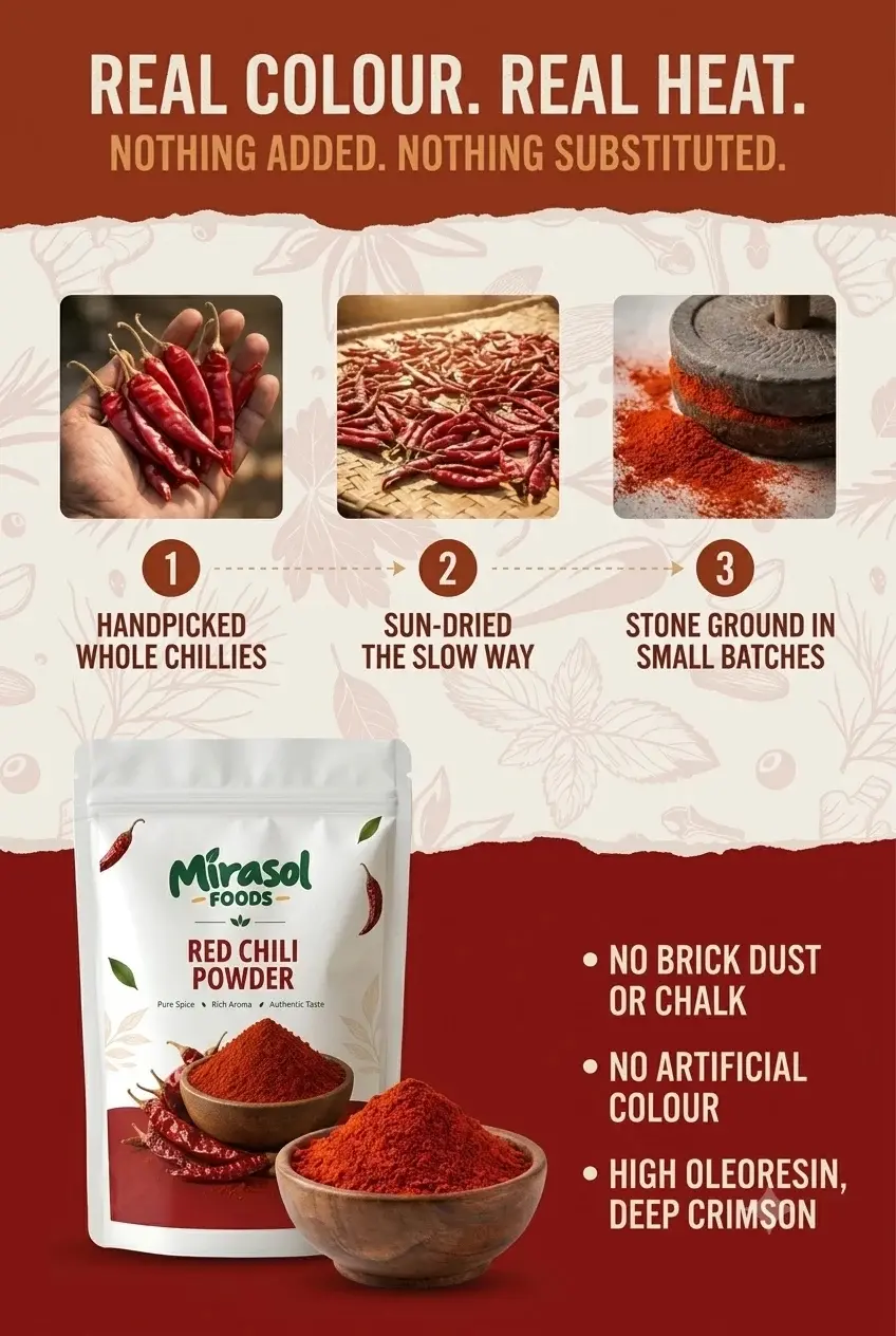Red Chilli Powder, 200g pouch